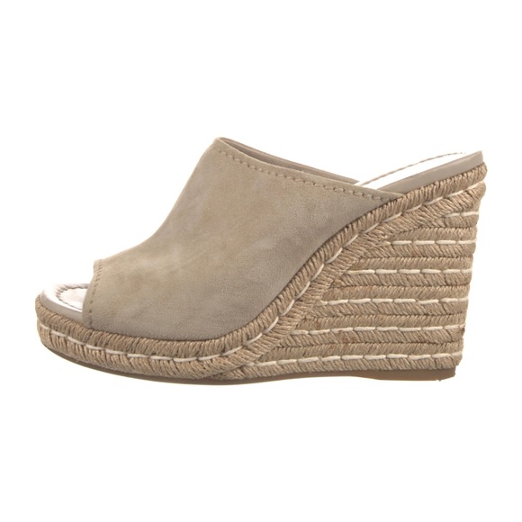 Prada suede wedge espadrille mule sandal size IT 36 US 6 - Picture 2 of 15